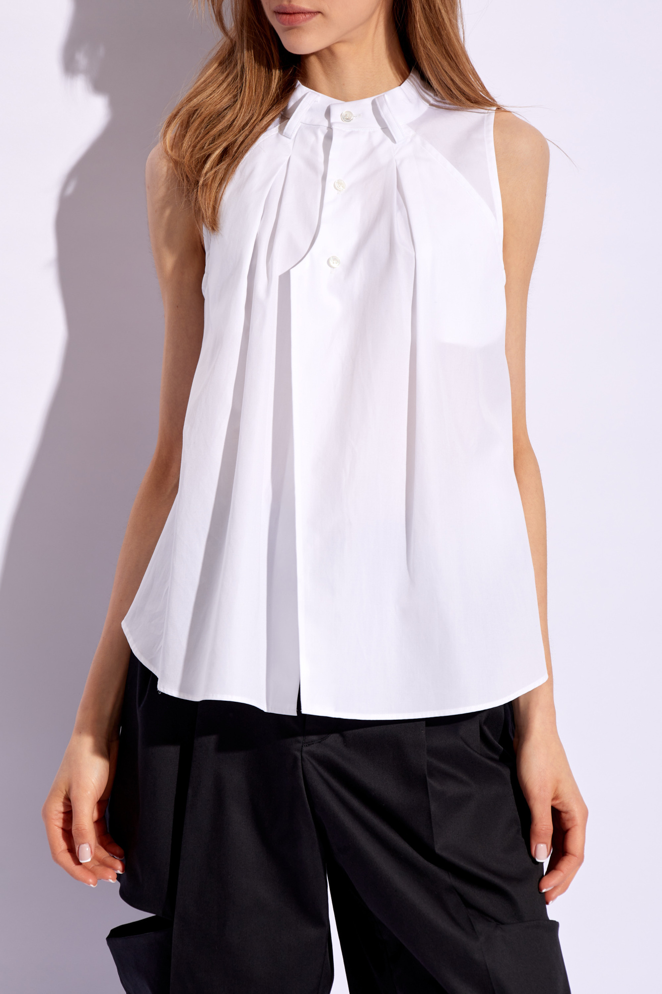 Comme des Garçons Noir Kei Ninomiya Sleeveless Shirt | Women's 